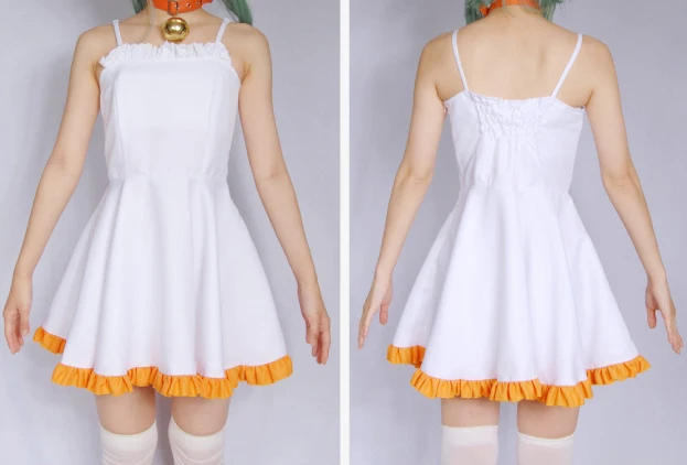 

VOCALOID Megpoid nyansei GUMI cos Dress Cosplay Costume Len