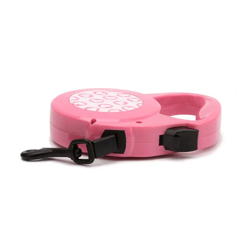 Выдвижной Поводок для собак прочный нейлоновый поводок ABS автоматической ходьбы