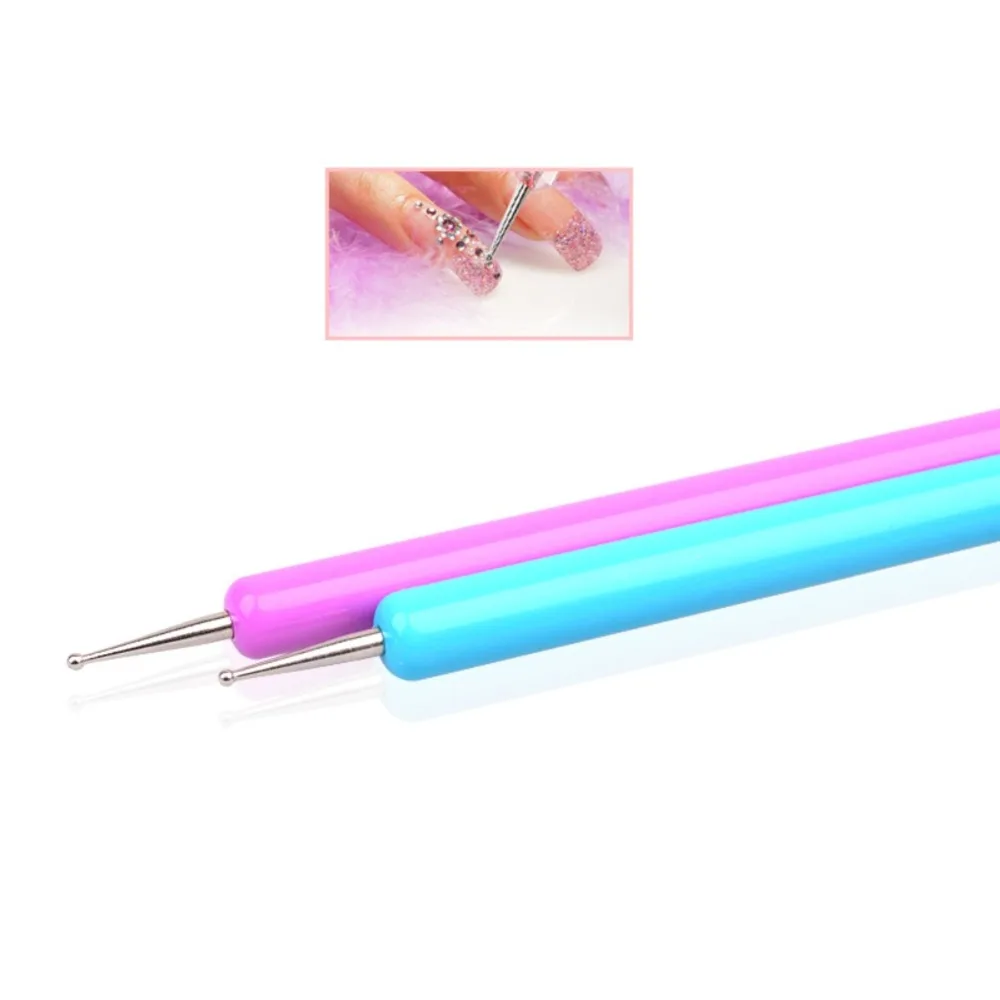 2 шт. деревянные УФ гель лаки для ногтей|brush nail|nail art drawing pennail tools |