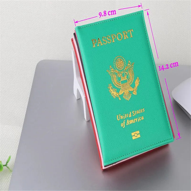 Новое поступление унисекс держатель для паспорта протектор кошелек ID и документ