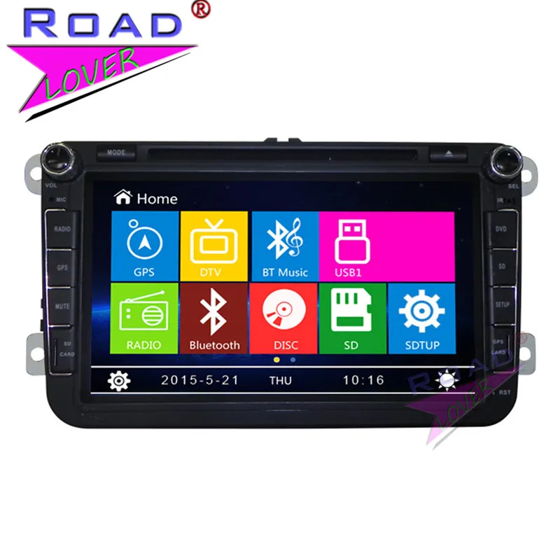 TOPNAVI Wince 6 0 8 дюймов 2Din автомобильный dvd плеер для VW универсальный/Passat/Lavida/Golf/Bora/Jetta