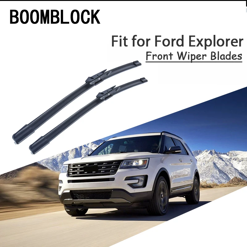 

Щетки стеклоочистителя BOOMBLOCK для Ford Explorer 2017, 2018, 4, 5, 2 шт.