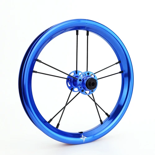 Blue Standard GIPSY G-FIVE SPLASH 12 дюймов с двойными стенками, приколотый обод, анодированный баланс, Детские колеса для велосипеда 74 84 90 95 мм, велосипедные колеса - Цвет: Blue Standard