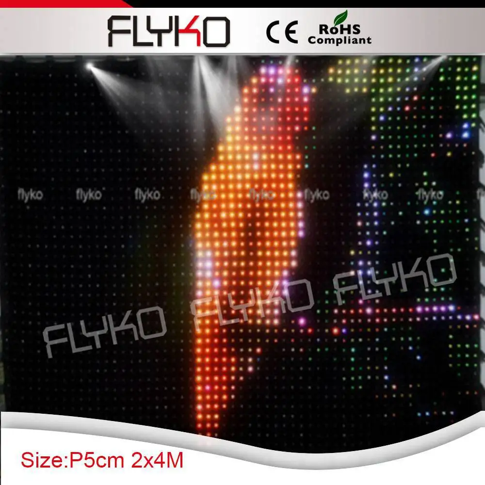 Ночной клуб светодиодный видео стена сценический фон новый дизайн Светодиодная