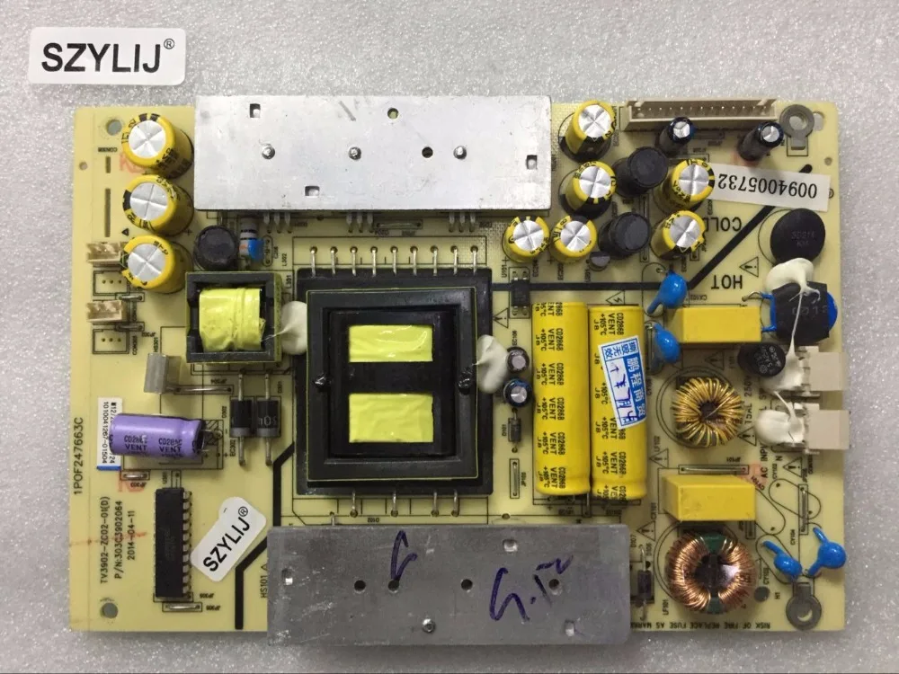 Отличная Рабочая оригинальная плата мощности LE40B3000W TV3902-ZC02-01 303C3902064