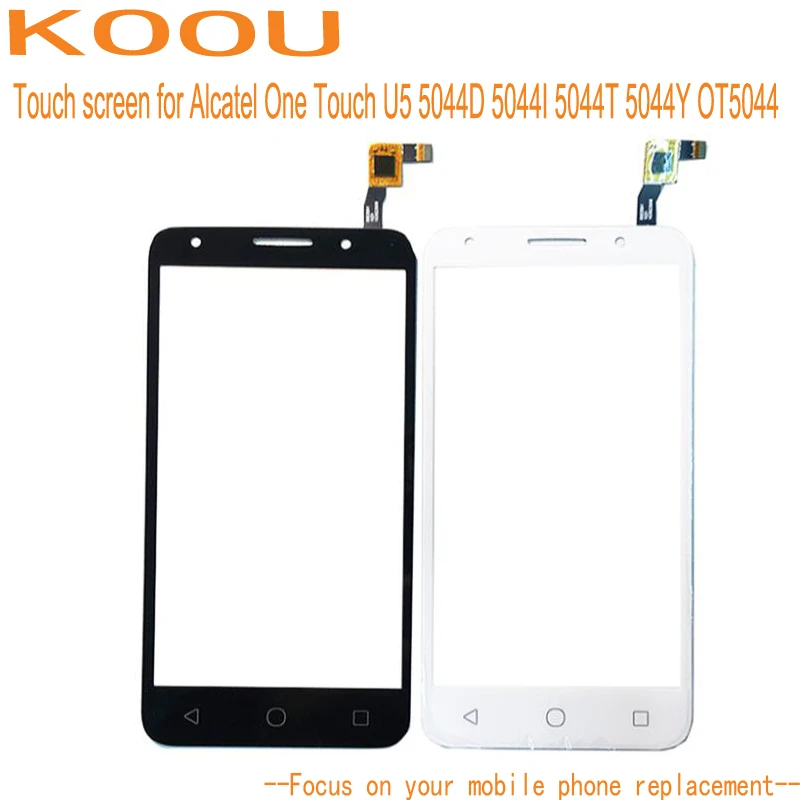 Для Alcatel One Touch U5 5044D 5044I 5044T 5044Y OT5044 5 0 ''сенсорный экран + ЖК-дигитайзер сенсор в