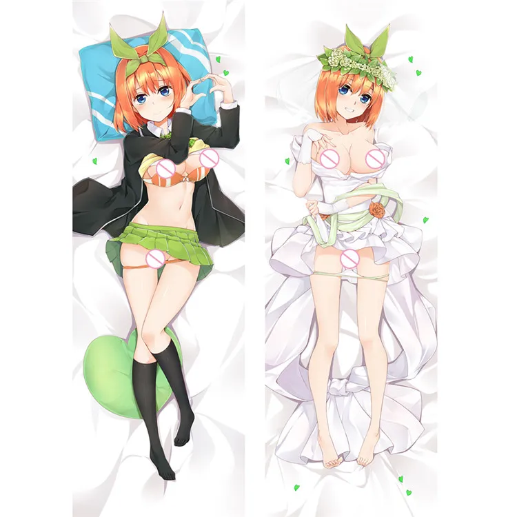 19053 r18 Недавно очень женственный и Quintuplets тела Наволочка Чехол Накано Yotsuba декоративная подушка «Dakimakura» Чехлы Новые - Цвет: 19053 r18