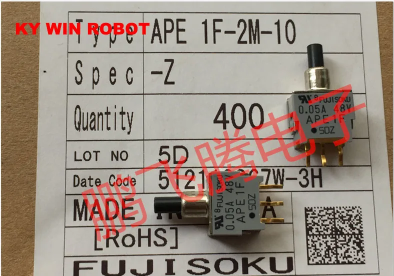 1 шт. Япония FUJISOKU APE 1F 2M 10 0.05A микро переключатель груза Тип 3 кнопки сброса