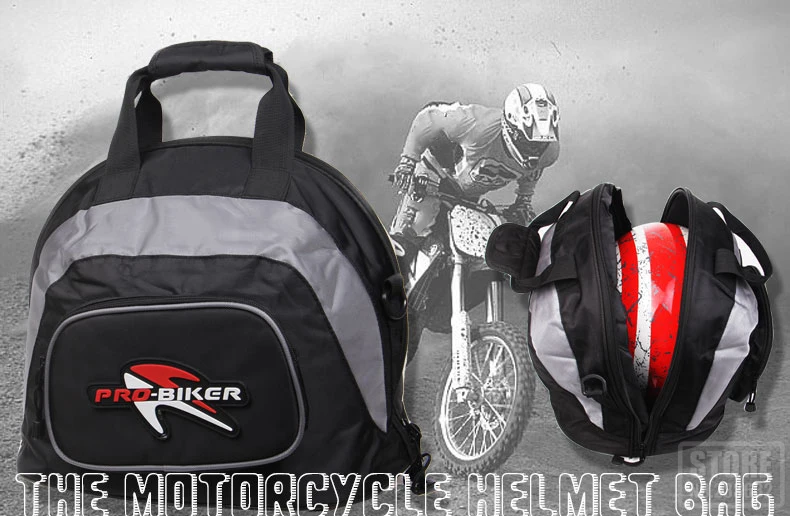 PRO-BIKER мотоциклетная сумка для шлема Водонепроницаемая вместительная сумка для путешествий Чехол для багажа сумка рюкзак сумка для инструментов