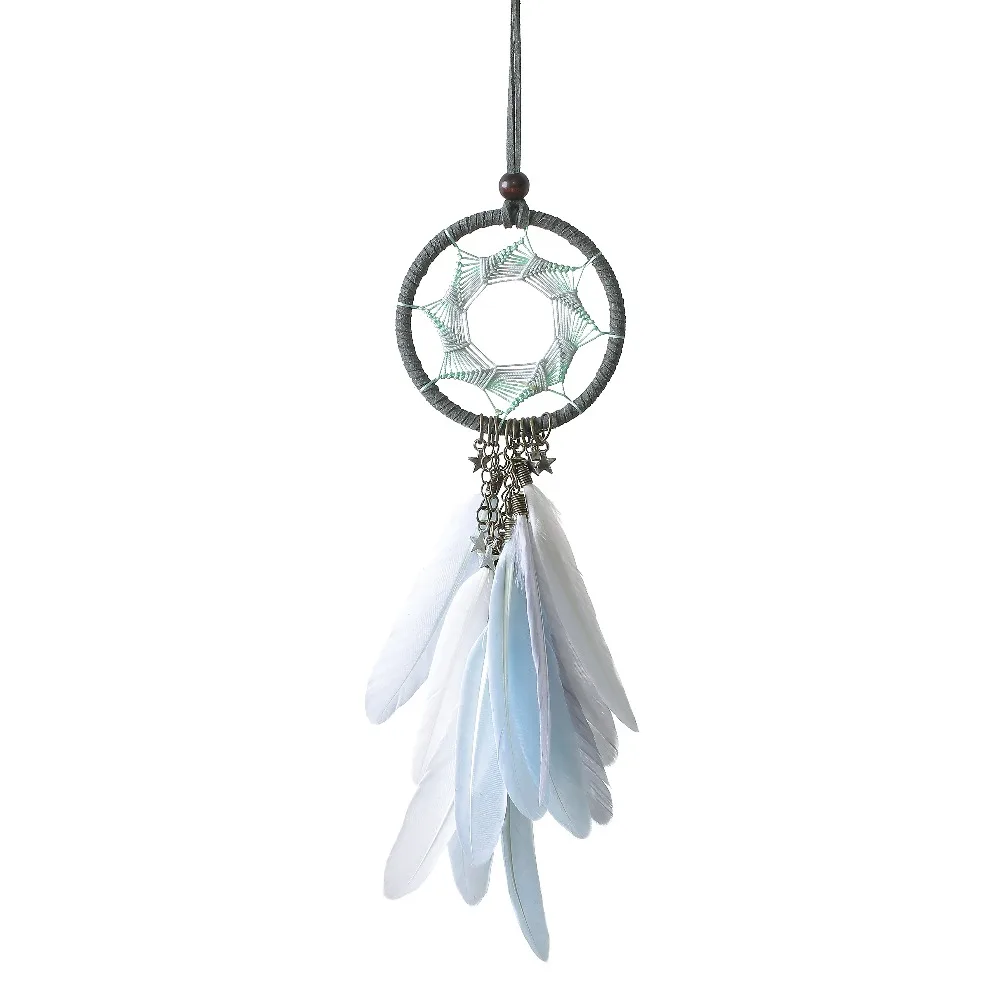 Nordic small dream catcher car dream catcher handmade dreamcatcher white moon dreamcatcher gift for girls for kids for women