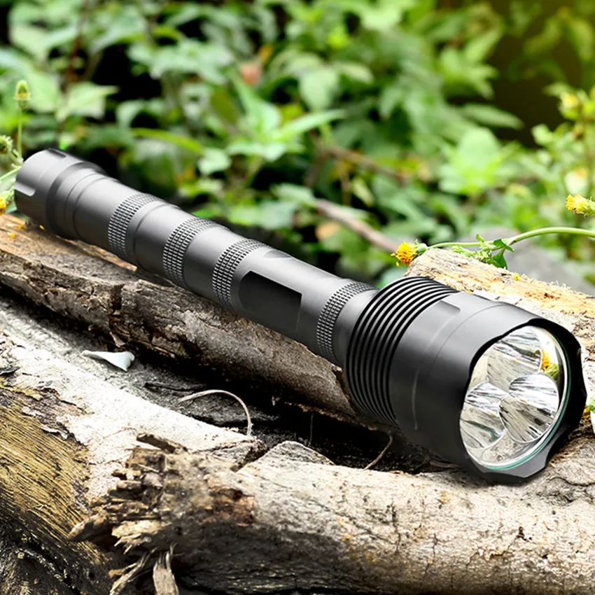 Sofirn C15 Мощный светодиодный вспышка светильник 18650 3* Cree XML T6 самозащитой военный тактический вспышки светильник фонарь светильник Отдых на природе охотничий фонарь