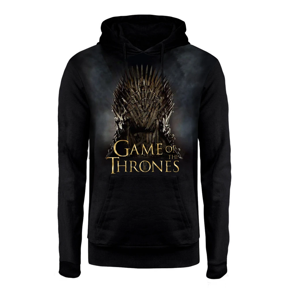 Осенняя Игра престолов косплей костюм толстовки свитшоты свободный крой