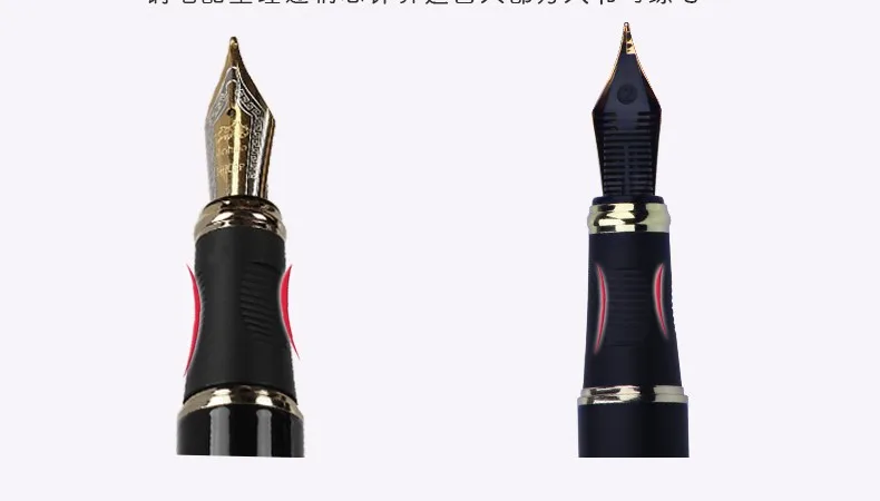 JINHAO X450 металлические чернила с перьевой ручкой пенал для карандашей Роскошные школьные канцелярские принадлежности Роскошный письменный милые ручки подарок