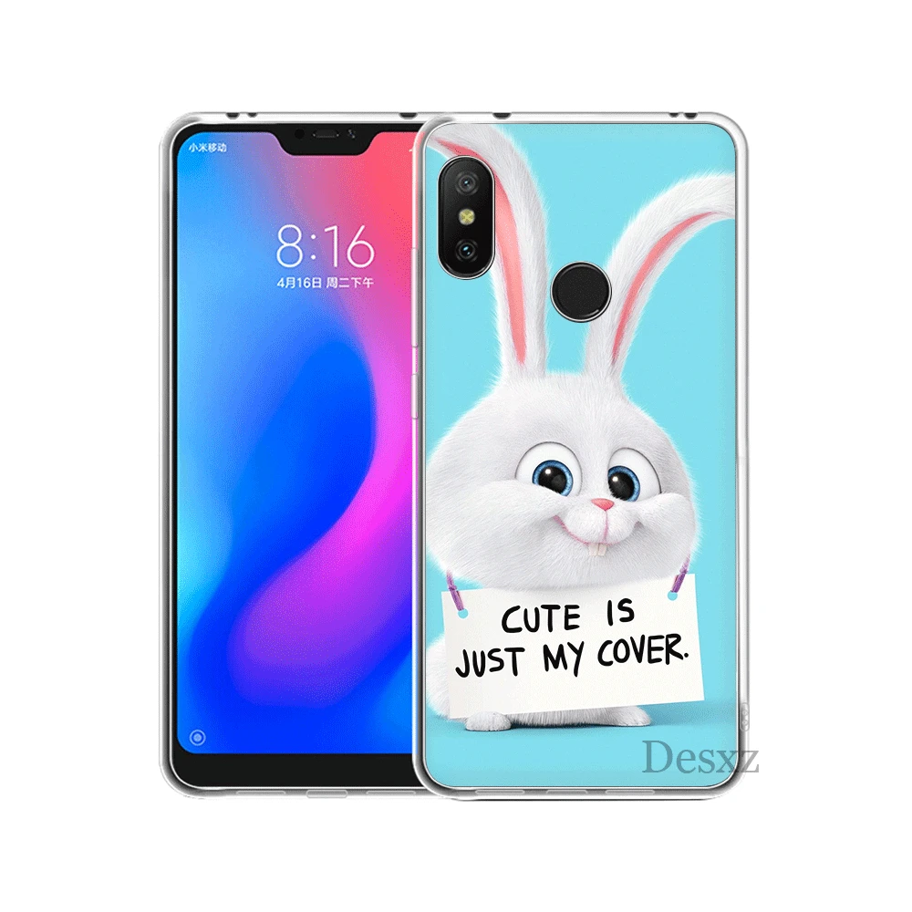 Мультяшный чехол для Xiaomi Mi 6 8 Lite SE A1 A2 5X 6X Mix 2S F1 9 9se MAX 3 | Мобильные телефоны и