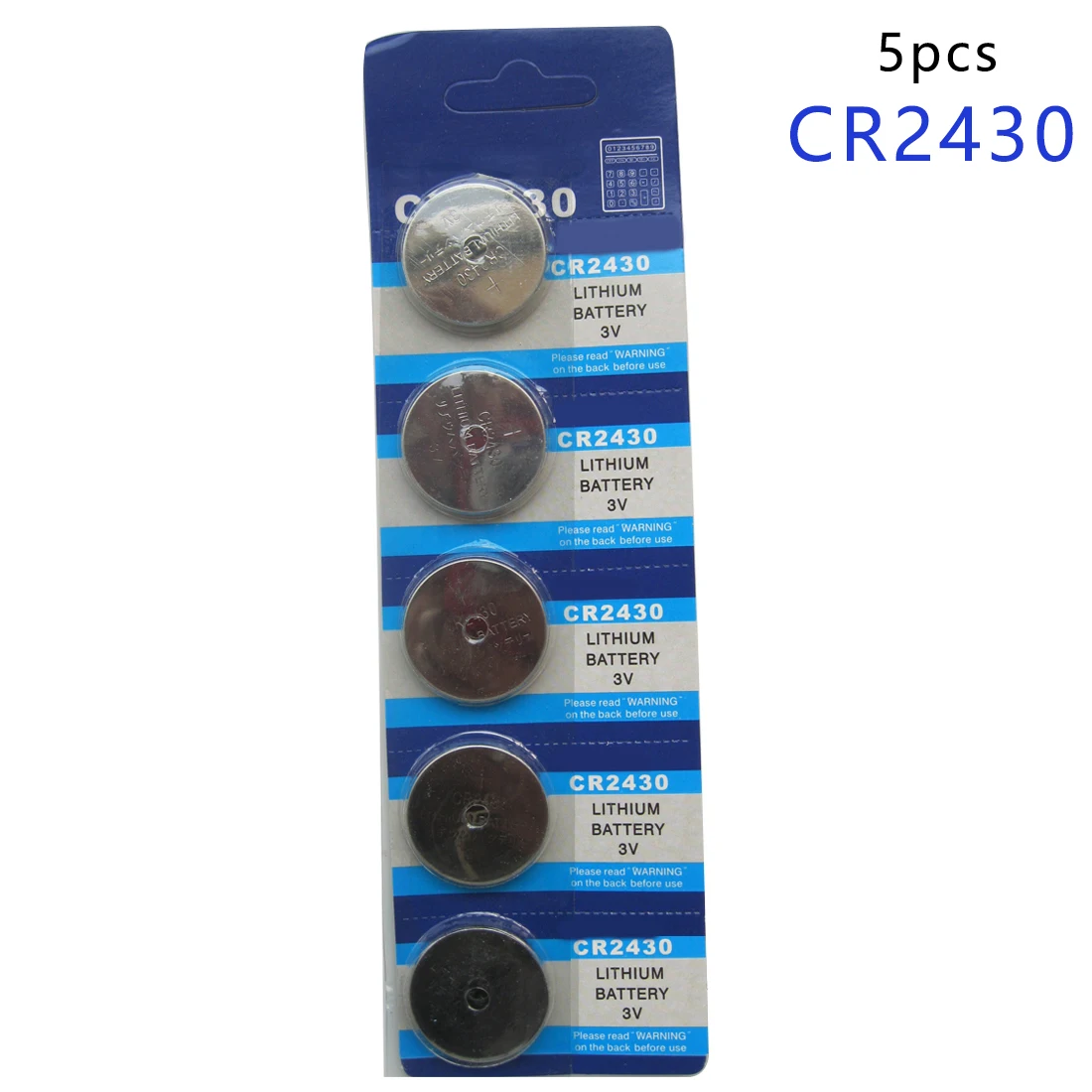 Centechia высокое качество 5 шт. 3 В литиевая батарея для монет CR2430 DL2430 BR2430 ECR2430 KL2430