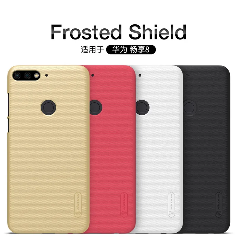 Чехол Nillkin для Huawei Y7 prime 2018 2019 Nova 2 lite матированные жесткие чехлы из поликарбоната