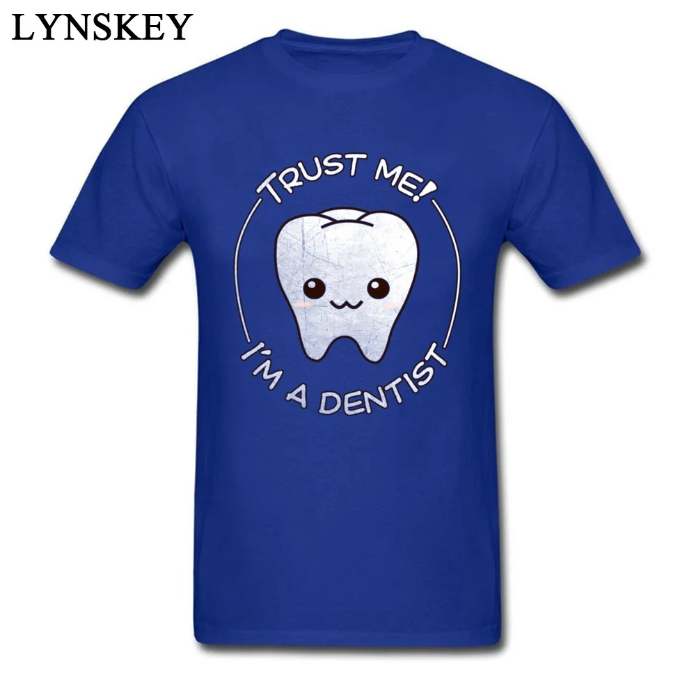 Забавный дизайн футболки Trust A Dentist размера плюс хлопок Teeshirt черные с короткими