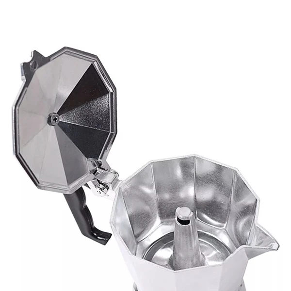 Coffee Pot Aluminum Dripolator European Kettle Turkey Octagonal Pots Delicate Tool Kitchenware Moka Maker | Дом и сад