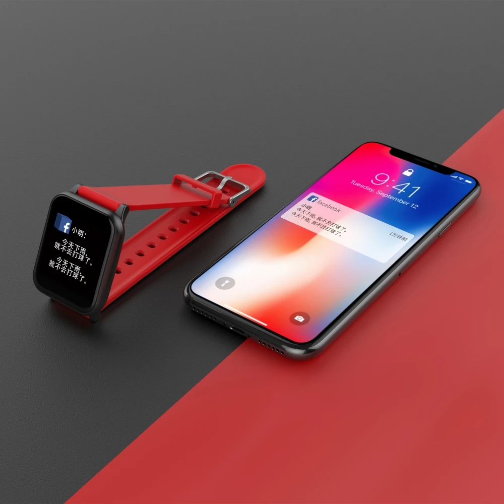 Спортивный Браслет Часы Bluetooth PPG спортивные крови Давление Мониторинг частоты