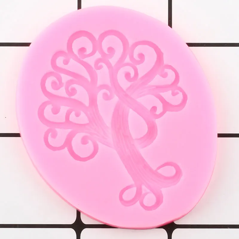 Life Tree Силиконовые Формы для кексов искусственный десерт конфеты глина | Дом и сад