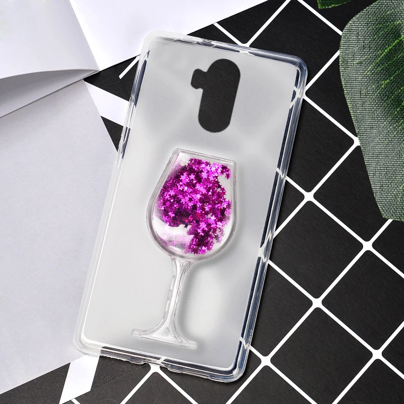 Чехол для Ulefone Мощность 3 S силиконовый обложка мягкая вина Стекло зыбучие пески