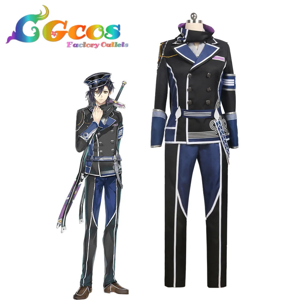 CGCOS костюм для косплея Ikemenkakumei лука Униформа игры аниме Хэллоуин Рождество