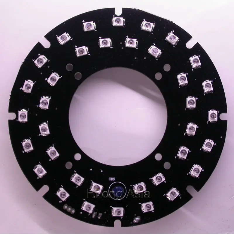 Чистая инфракрасная 36x ИК светодиодная плата для камер видеонаблюдения ночное