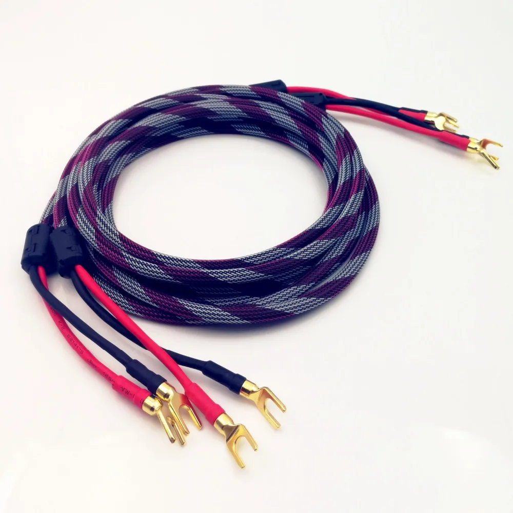 

Mistral Hi-end Hifi Speaker Cable Spade plugs to Spade Plugs (Pair)