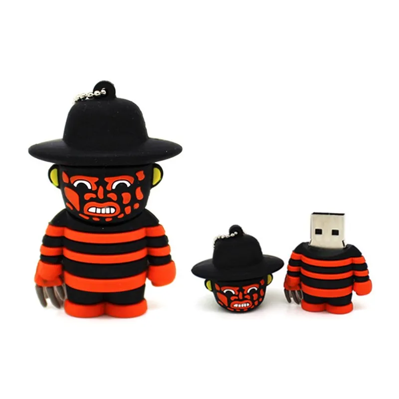 Новый USB флэш-накопитель Фредди 4 ГБ/8 ГБ/16 ГБ/32 Гб карта памяти Флеш накопитель 64 ГБ