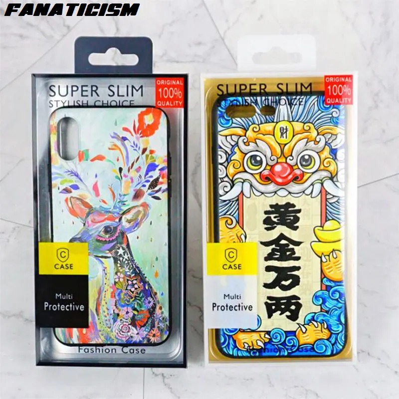 200 шт. ПВХ упаковка коробки для iPhone 11 Pro XR XS Max 6 7 8 Samusng S20 S10 S9 S8 Plus чехол телефона