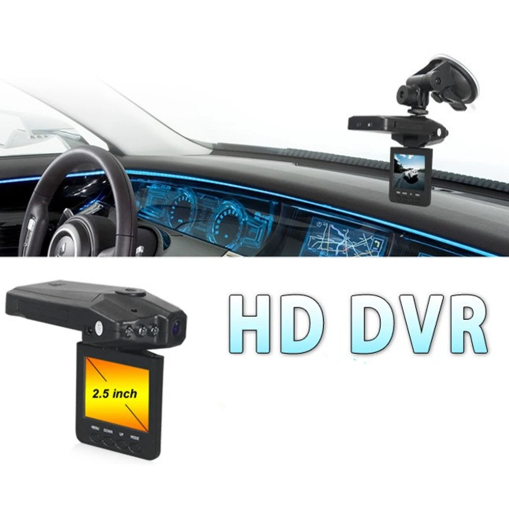 Hot sell 2.5&quot Car LED Full HD IR DVR Digital Video Camera Camcorder LCD 720P Degree | Автомобили и мотоциклы