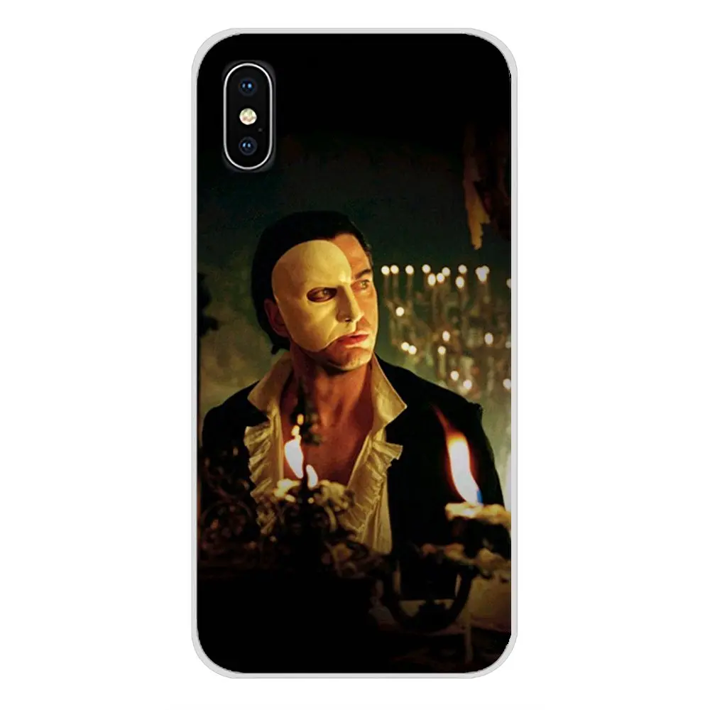 ТПУ чехлы накладки для Samsung Galaxy S4 S5 MINI S6 S7 edge S8 S9 S10 Plus Note 3 4 5 8 9 The Phantom of the Opera Love Mask