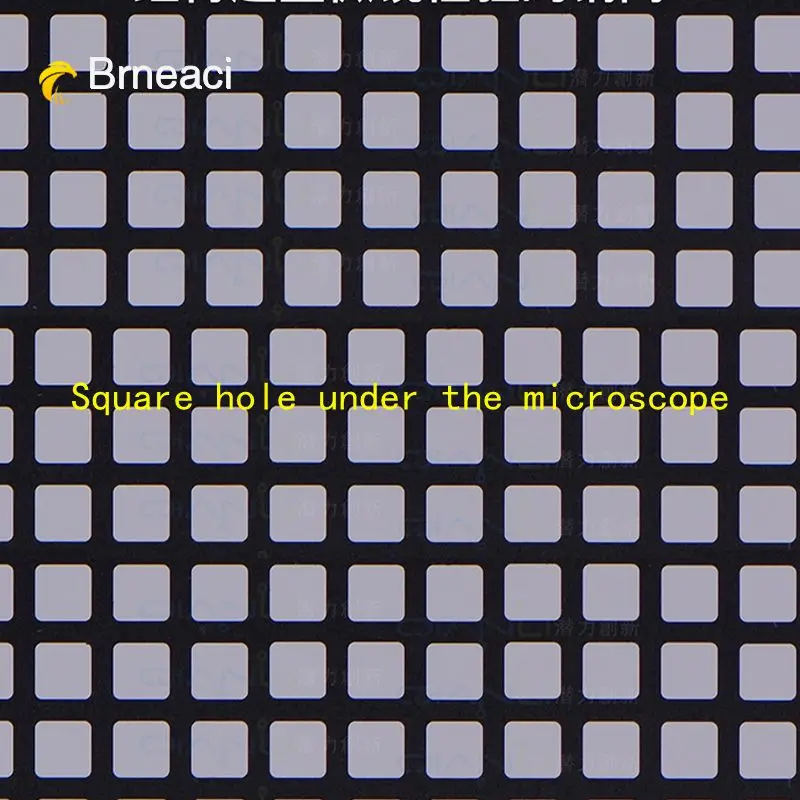 Brneaci for iPhoneX Module Positioning Stencil Square hole under the Microscope BGA tools Инструменты