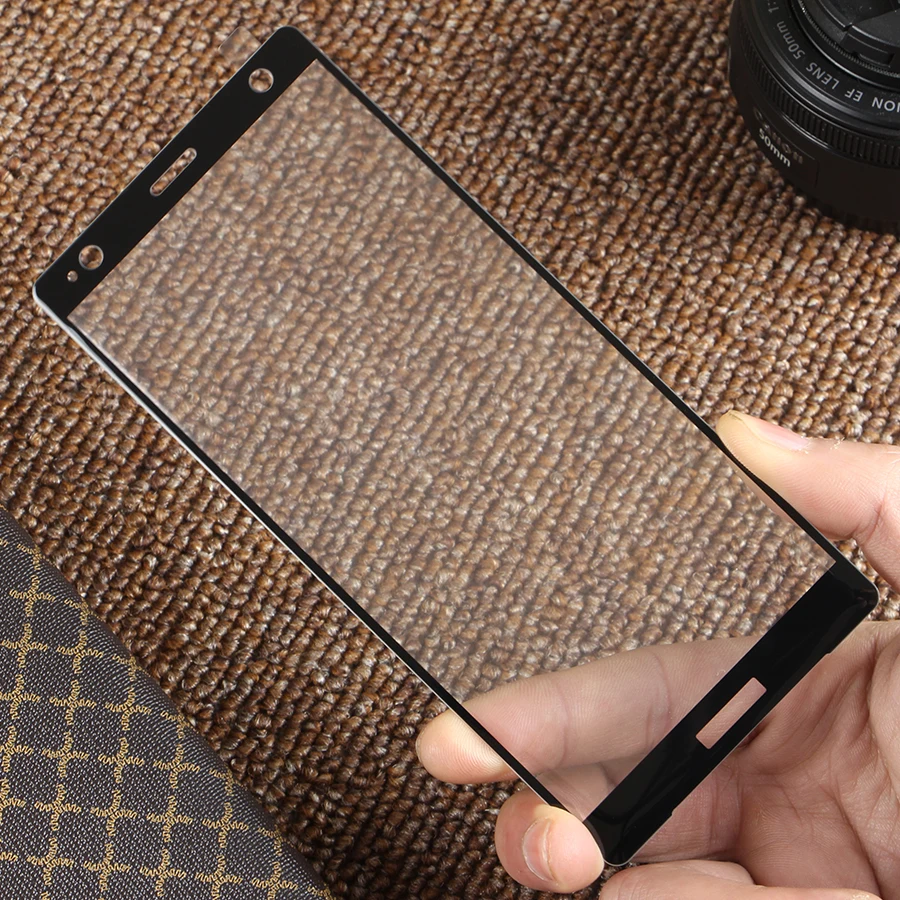 KLOVRRD 3D изогнутые полное покрытие Экран протектор для sony Xperia XA3 XZ3 XZ2 XZ2P XZ2C