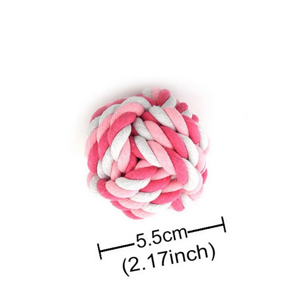 2017 Small Dog/Cat Multipet Nuts Ball Toy for Chewing and Playing Little Cotton Rope Toys as a Dental Teaser | Дом и сад