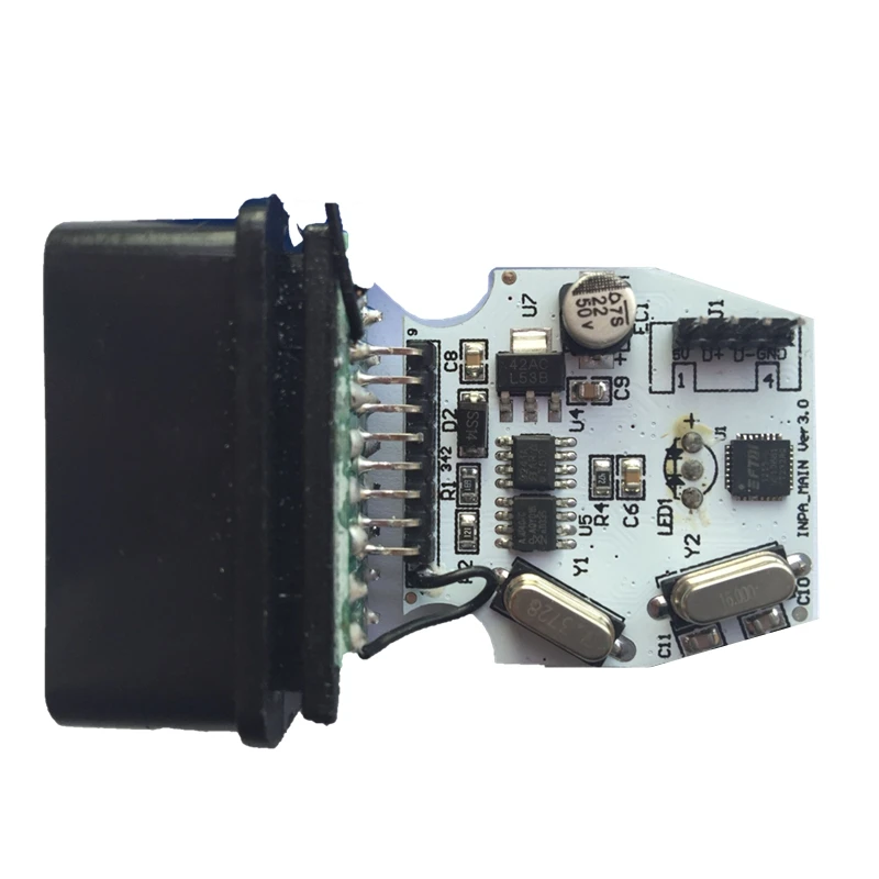 Новый FT232RQ FT232RL для BMW Ediabas K + Интерфейс серий с переключателем INPA OBD2 20Pin
