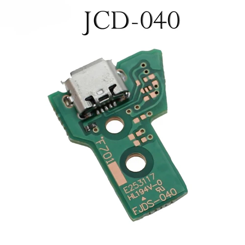 JDS-001 JDS011 JDS030 JDS040 55 usb зарядный порт плата зарядного устройства с гибким ленточным кабелем для PS4 Pro плата контроллера - Цвет: JDS-040