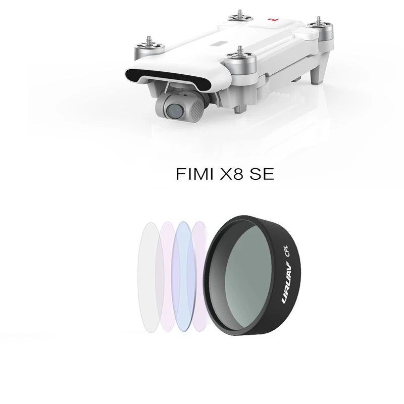 Фильтр объектива запуav ND4/ND8/ND16/ND32/CPL/STAR/UV для камеры FIMI X8 SE HD 4K|Фотофильтры
