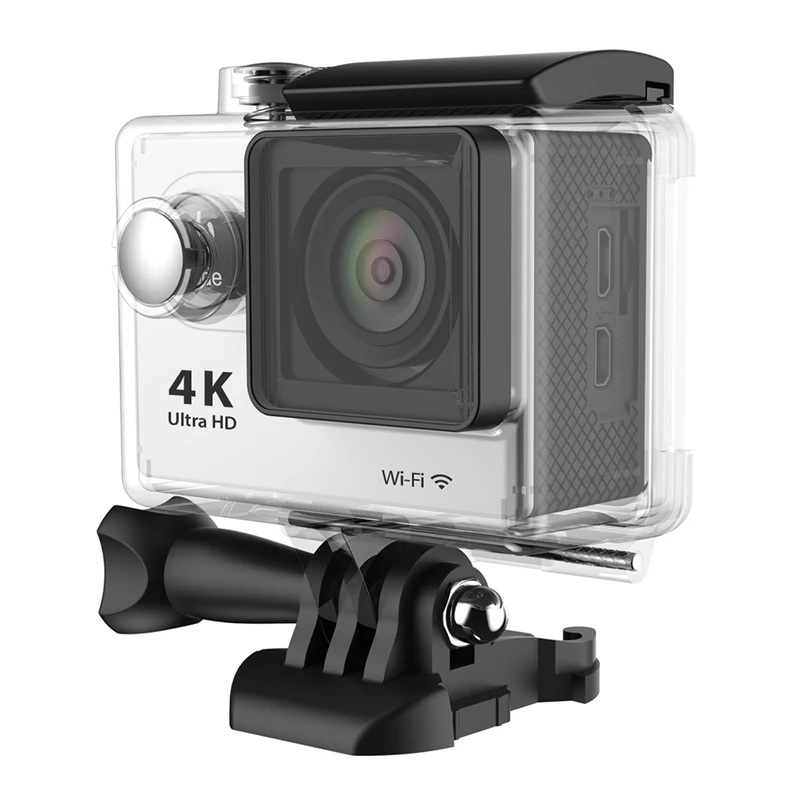 Silver H9R Wifi камера 1080P ультра 4K Спортивная экшн Водонепроницаемая дорожная видеокамера горячая распродажа - Цвет: Silver