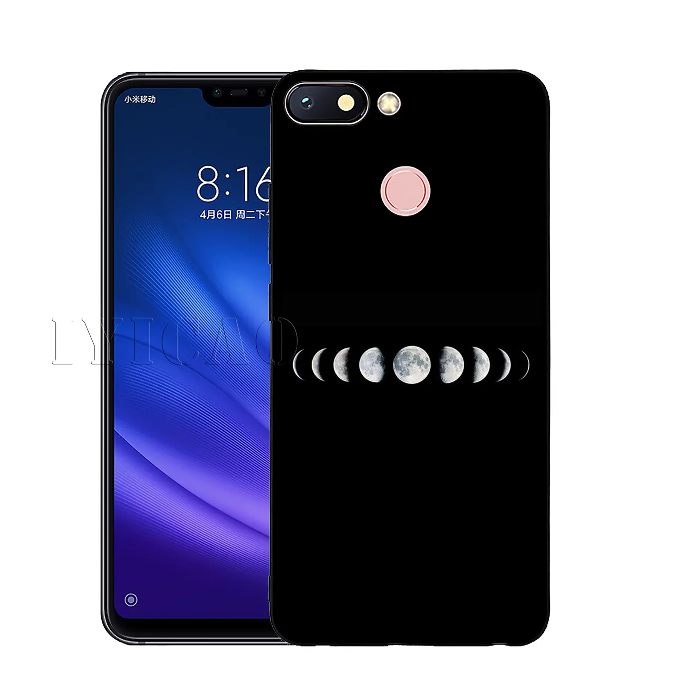 Мягкий силиконовый чехол для телефона IYICAO Space Moon Astronaut Milky Way Xiaomi Mi 10 9 9T CC9 CC9E 8 SE A3 Pro
