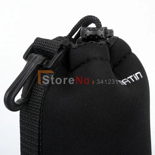 100% новый 4 шт. S + M L XL неопреновый объектив для камеры DSLR мягкий чехол Canon Nikon Sony Pentax