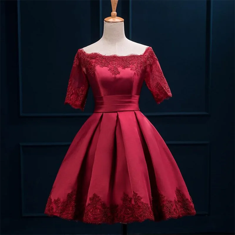 CEEWHY Vestidos Dama de Honor белое свадебное платье элегантные платья подружки невесты Короткие платья для женщин Festa de Casamento