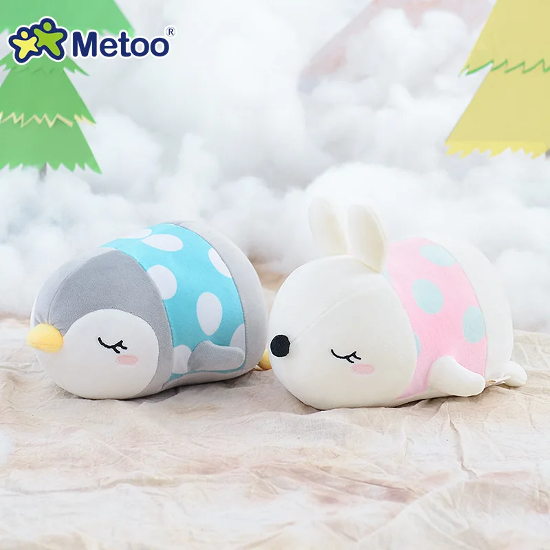 21 см Пингвин кролик Kawaii мягкие плюшевые животные мультфильм детские игрушки для девочек Дети День рождения Рождественский подарок кукла Metoo