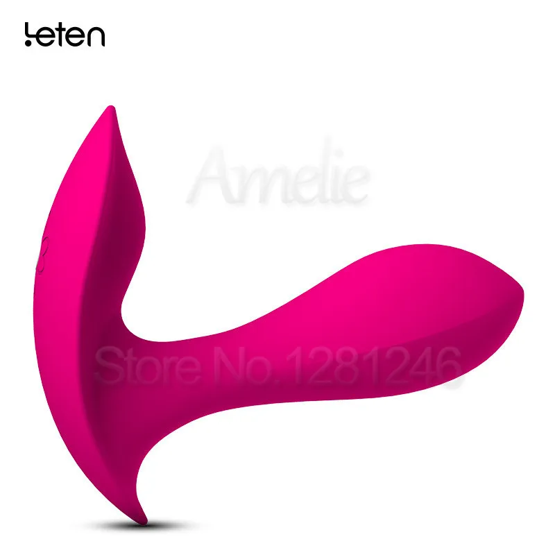 Leten Bluetooth APP ремешок на Вибрационный невидимый трусики Стимулятор клитора