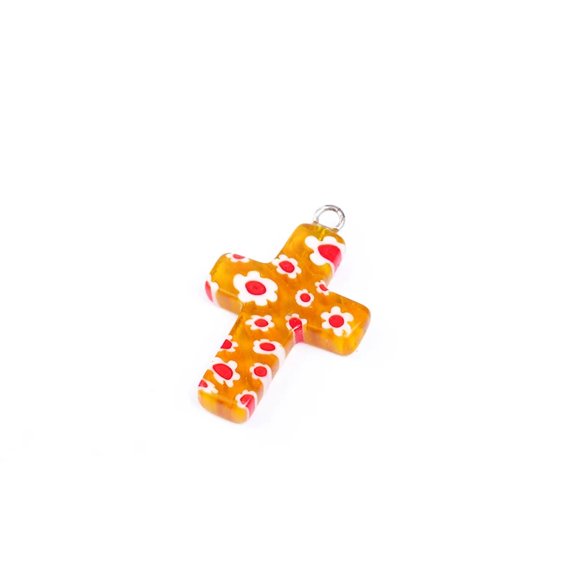 Подвеска в виде цветка 18 х26 мм 10 шт./лот|pendant for necklace|pendant charmslampwork glass pendant |