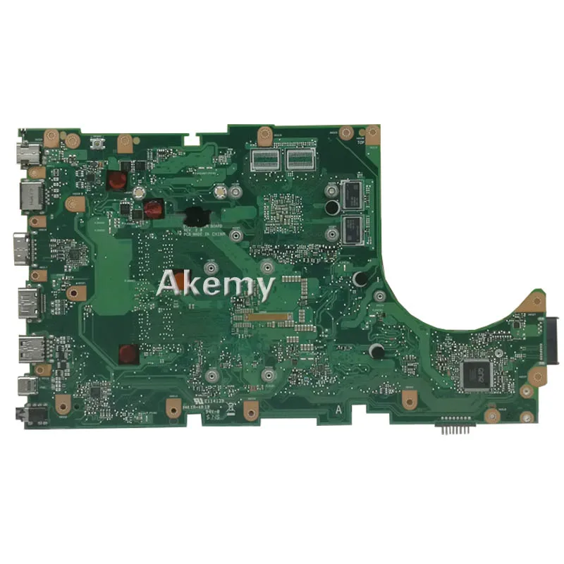 X756UJ материнская плата для ноутбука For Asus X756U X756UWK X756UX X756UB X756UV I3 6100U GT920M/2GB DDR3 слот
