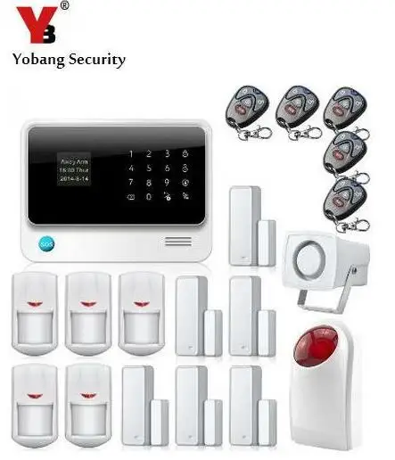 Система охранной сигнализации Yobang Беспроводная сигнализация с поддержкой Wi Fi и