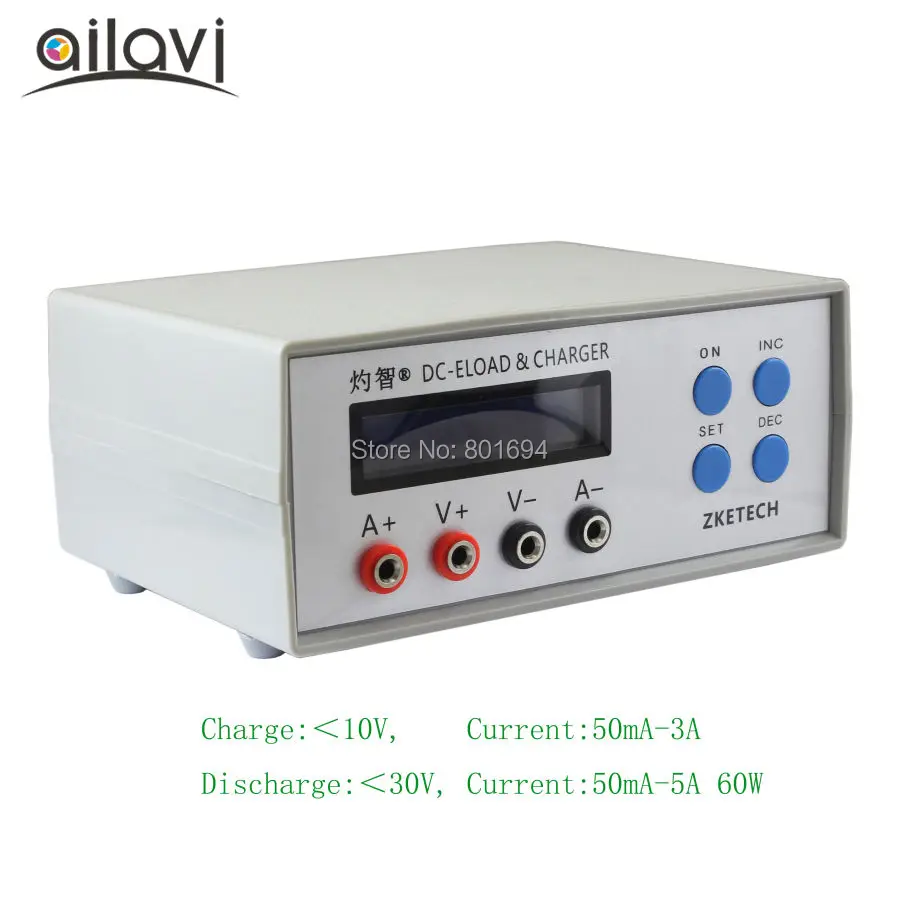 EBC-A05+ тест емкости батареи er 5V12V24V портативный измеритель мощности электронный тест нагрузки 0-10 В зарядка 3A и 0-30 в разрядка 5A