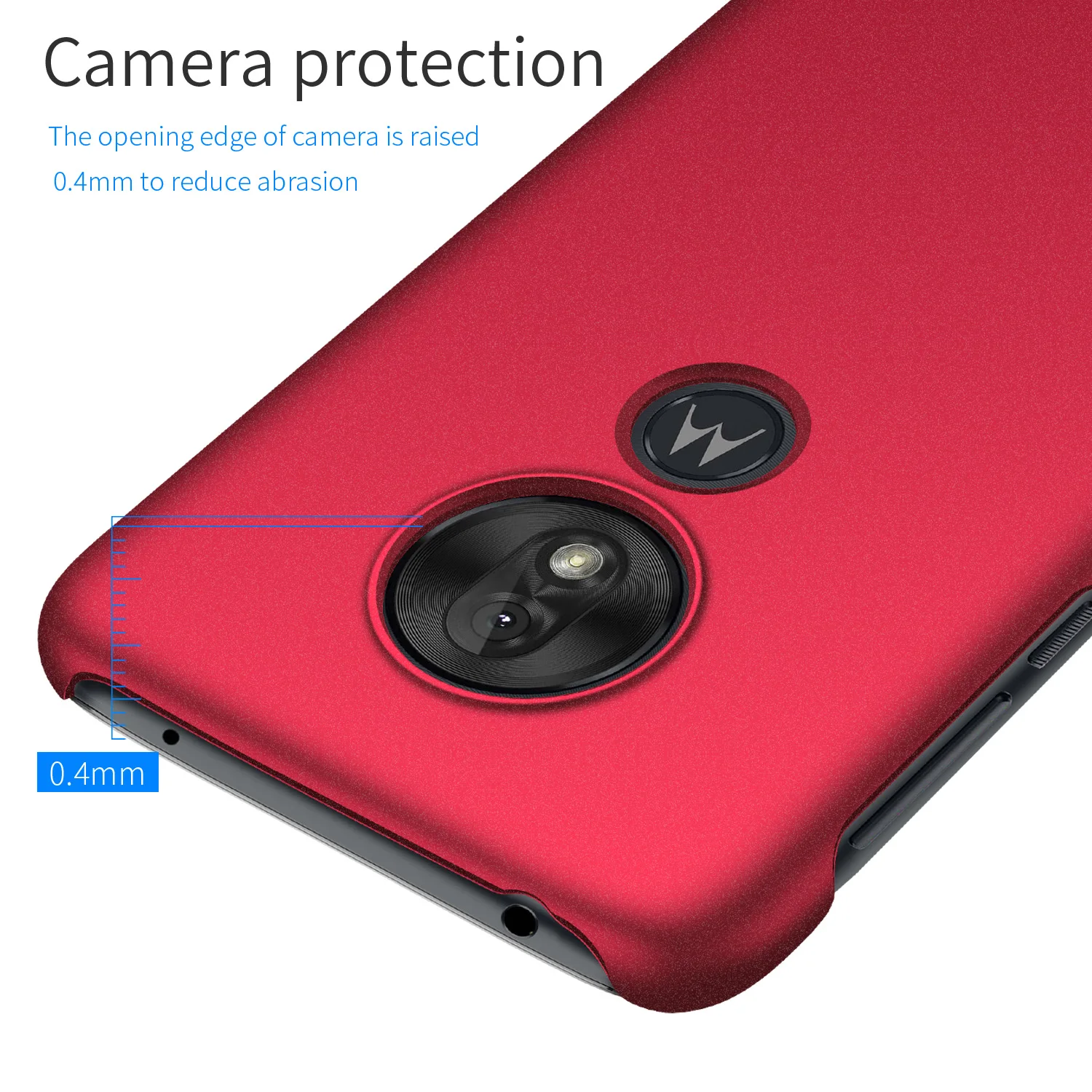 Для moto rola moto G7 Play чехол роскошный высококачественный Жесткий ПК Тонкий матовый защитный чехол на заднюю панель для moto g7 play phone shell