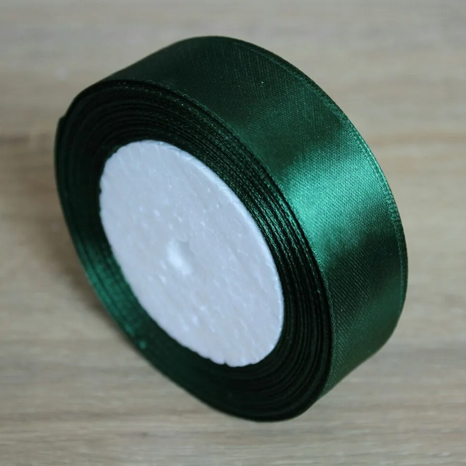 25 мм широкая сатиновая лента 25 ярдов/посылка DIY ручной работы, Подарочная посылка, украшение на Рождество, свадьбу, Бант 2,5 - Цвет: 20